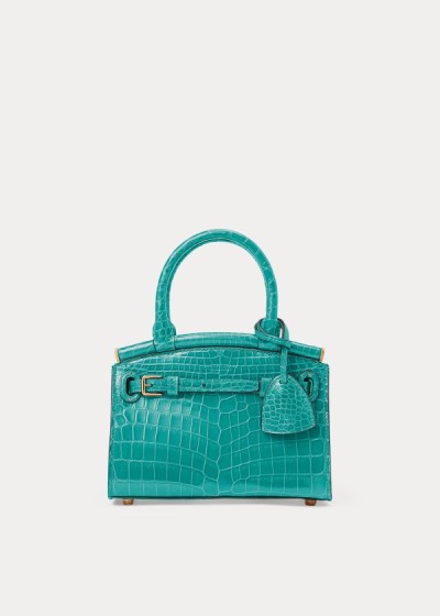 Women's Ralph Lauren Alligator Mini RL50 Handbags | 369825ZTK